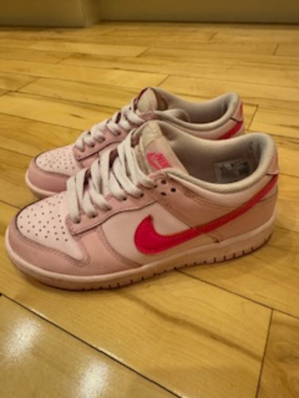 Nike Dunk Low GS 'Triple Pink' Youth Size 4.5